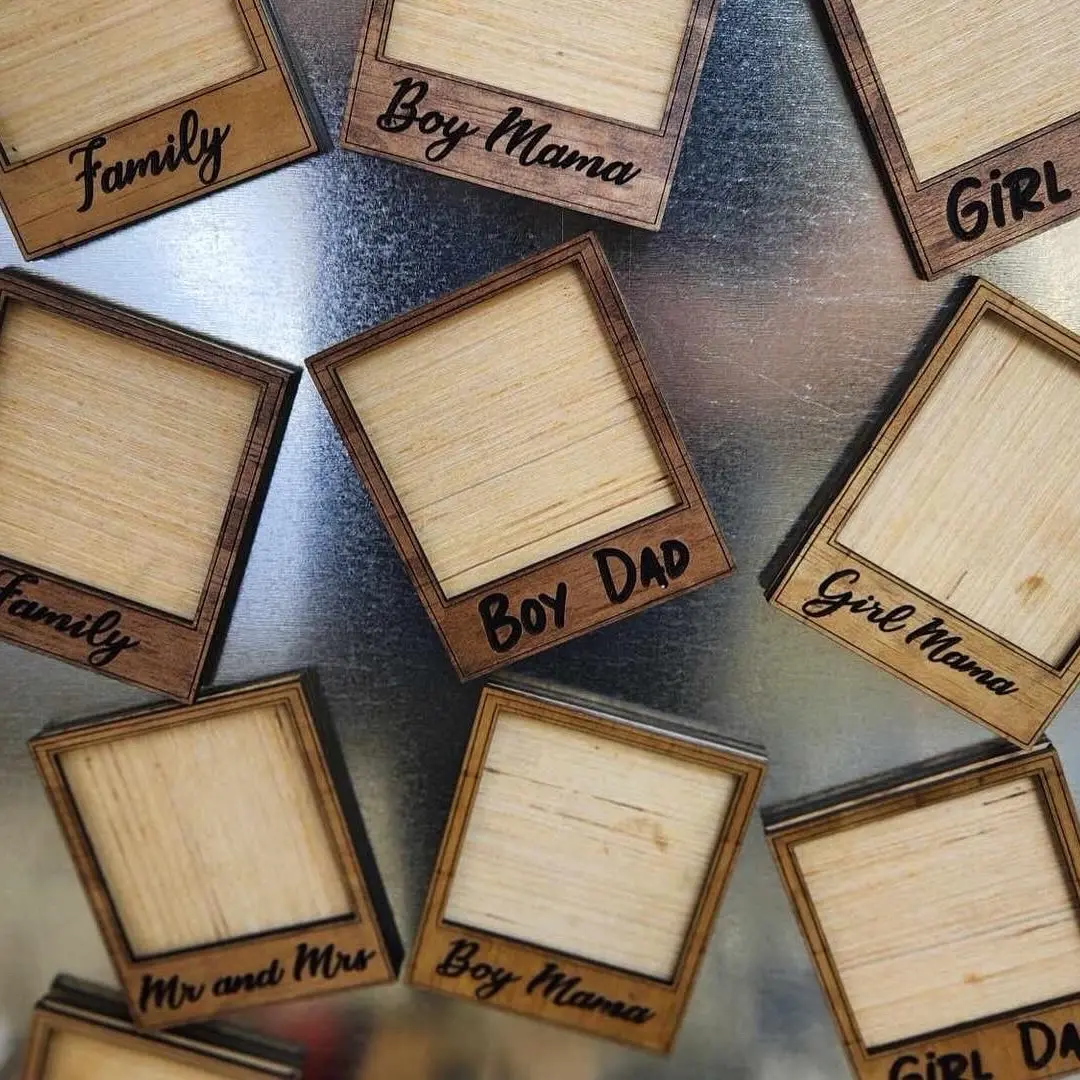 Wooden Polaroid Frame - Perfect for Displaying Photos