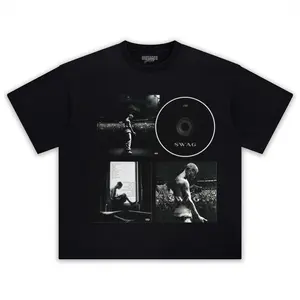 Justin 2025 Album Hip Hop Swag Concert Music CD Tribute Graphic Tee Unisex Graphic Crewneck Cotton Music Concert Shirt Premium American Made Apparel for Men & Women