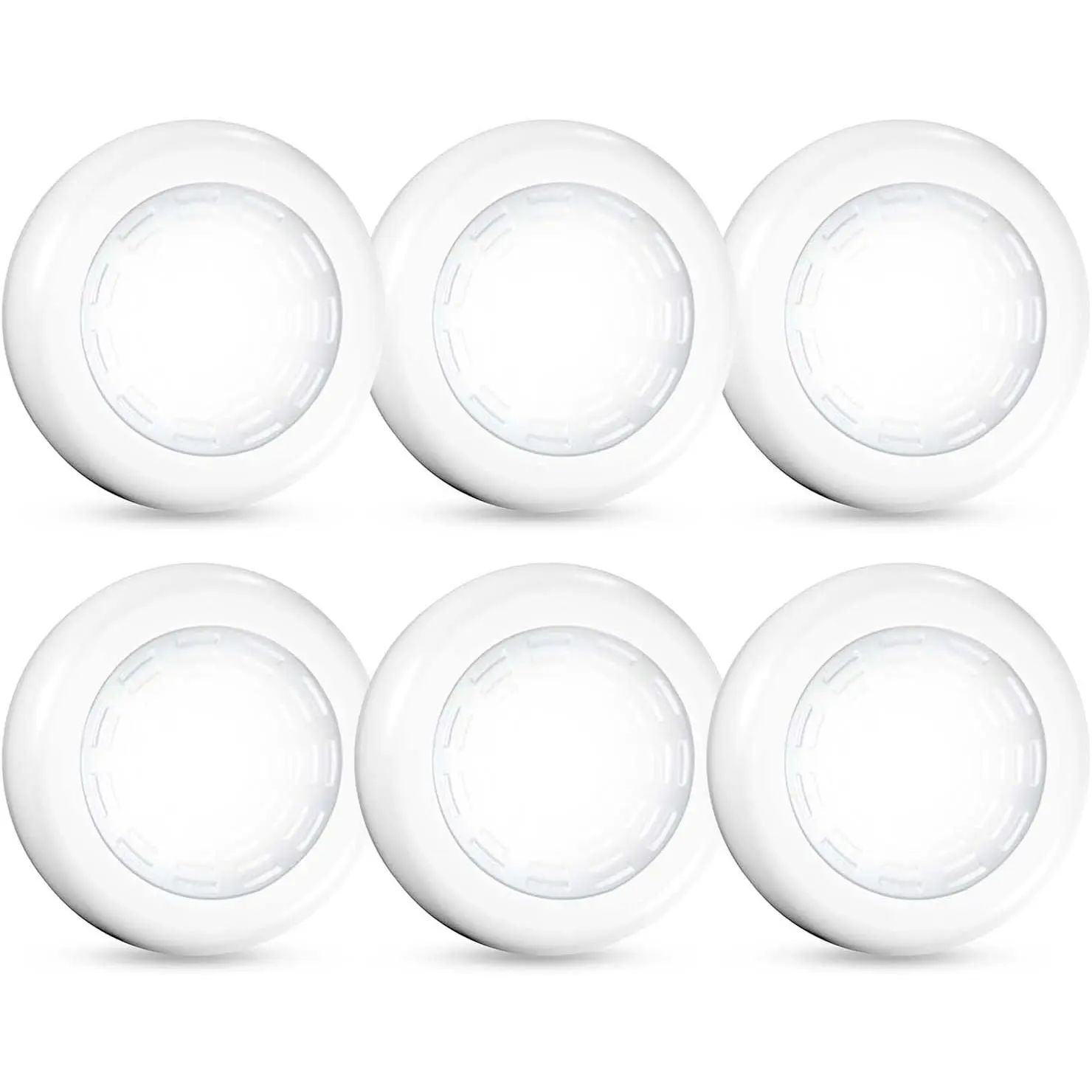 Tap Light Push Lights, 6 Pack Portable Bright LED Puck Light Touch Light