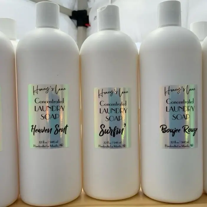 Highly Concentrated Scented Laundry Detergent 32oz for All Types of Washers - Honey's Lane Concentrated Laundry Soap Heaven Sent