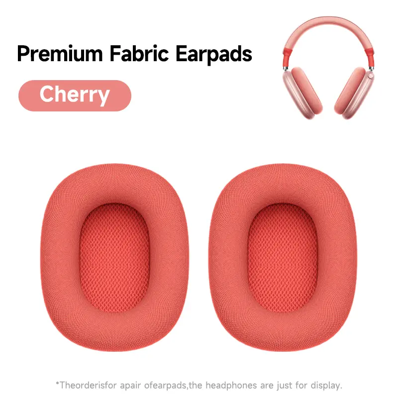 Picun Premium Durable Leather Snap-On Replacement Ear Pads - Noise-Reducing Fabric Accessories, Upgrade for Picun F8 Pro Headphones to Enhance Sound Experience (TikTok Shop Back to School)