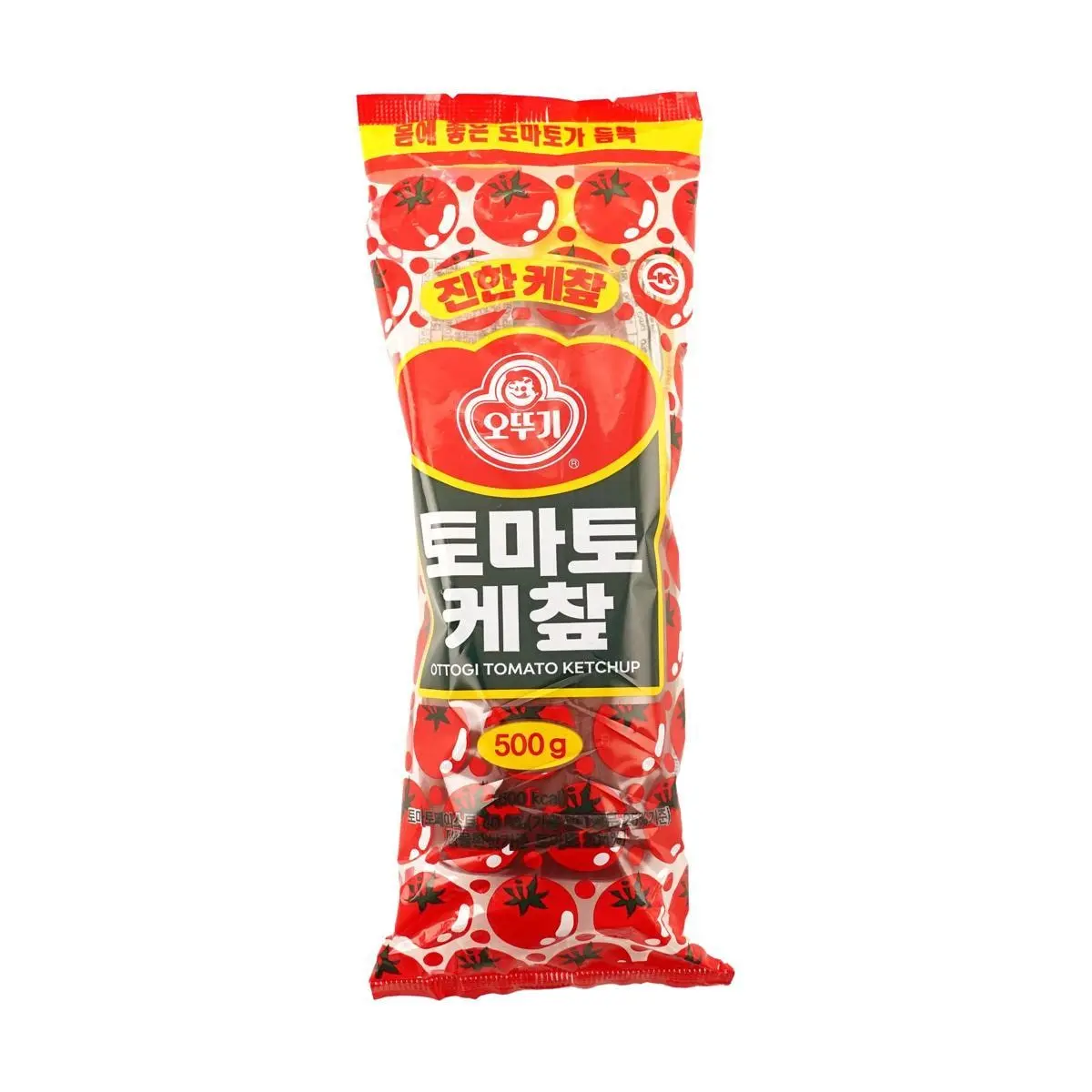 Ottogi Korean Tomato Ketchup 500g - Premium Burger, Sandwich, Fries Dipping Sauce - Authentic Flavor