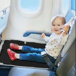 Child Airplane Travel Seat Extender Pad, Extended Cushion for Kids Plane Travel Bed, Comfortable Hanging Lounger for Children