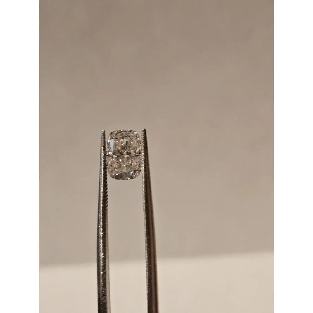 1.03 Carat Cushion Brilliant Lab-Grown Diamond 7.38x5.21x3.52MM G Color VS1 Clarity Excellent Polish Symmetry CVD Type IIa