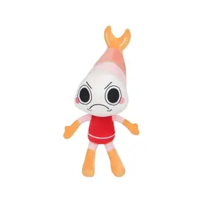 Dandy's World Shrimpo Plush Toy - Cute Anime Doll for Kids Birthday & Christmas Gifts - Cartoon Scrap Pillow & Horror Game Plushie - Perfect for Special Occasions,Easter Gift