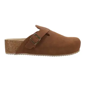 MIA Womens Qwest Footbed Clogs Casual - Brown
