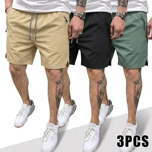 Men's Quick Dry Shorts, 5" Athletic Fit, Breathable & Lightweight, Moisture Wicking Fabric, 2 Side Pockets, for Running, Gym & Training – Cooling & Aggressive