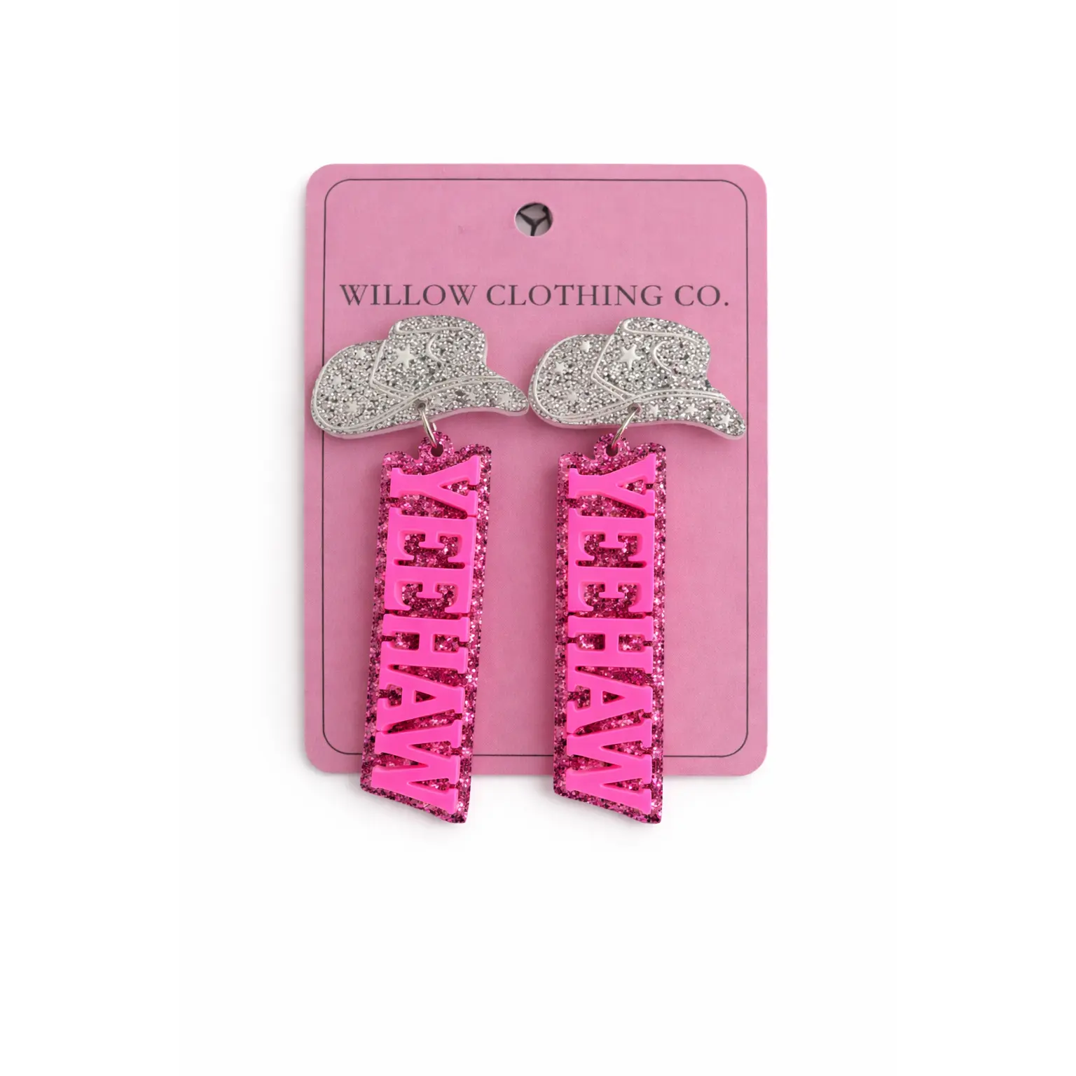 Beaded Cowgirl Boot Silhouette Drop Earrings, Rodeo-Inspired, Lightweight, Playful Accessory for Bold Personalities