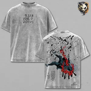 Jiraiya Washed Tee – Naruto Anime T-Shirt, Legendary Sannin Toad Sage Master of Naruto Wanderer Writer Perverted but Wise Mentor Sacrifice and Shinobi Legacy Vintage Streetwear