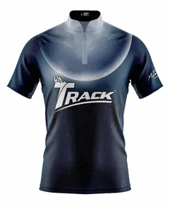 Track Bowling Jersey “Orbit” Bowling Jersey Custom Name