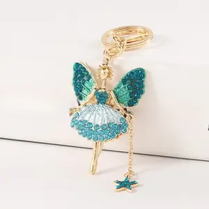2026 New Stylish Ballet Girl Keychain - Creative Elegant Bag Pendant, Fashion Portable Sports & Outdoor Accessory, Ideal Gifting Option