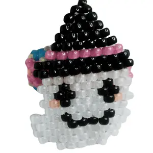 Ghost Kandi 3D Cuff Glow-N-Dark Pony Beads
