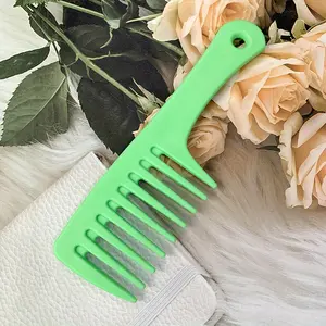 1pc Professional Anti-Static Wide Teeth Hair Comb for Thick Hair - Non-Knotted and Effortless Styling, Hair Care Tool, Wide Tooth Comb