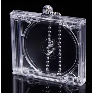 Empty Disk-Case Keychain