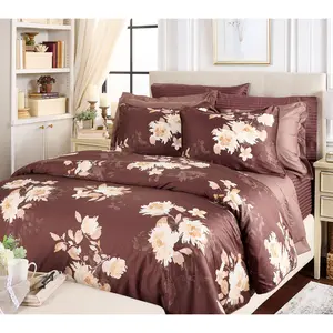 Northern Nights Floral Printed Comforter & Sham Set - Full