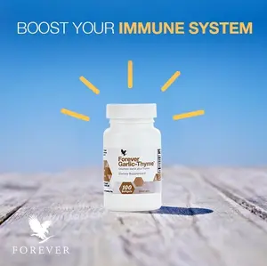 2 Forever Garlic-Thyme 100 Softgels- Powerful natural protection in one capsule. Garlic + Thyme formula helps: ️Support heart health  Fight infections naturally  Improve blood circulation Strengthen immune system. This is daily protection your body needs.