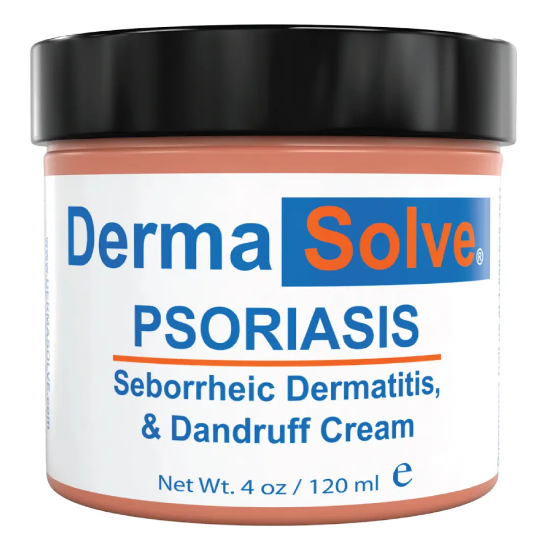 Dermasolve Psoriasis & Seborrheic Dermatitis Treatment Cream - Provides Intense Relief for Itchy, Flakey Skin and Advanced Moisturizing Prevents Future Flare-Ups 4.0 oz