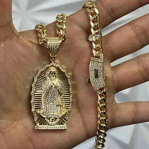 14k Gold Bonded  Pendant and Necklace