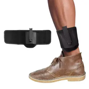 Ankle Holster for Concealed Carry, with Padding,Adjustable, Universal, Fits 1911, M&P Shield 9mm, Glock19, Sig P365, S&W Bodyguard and More, Right & LeftHand Draw