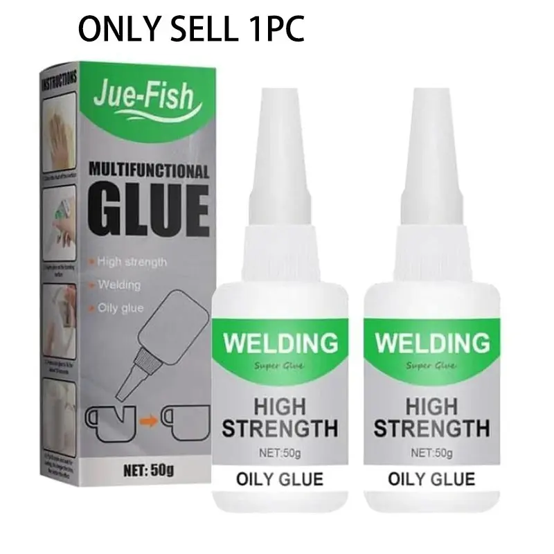All-Purpose Superglue, Cyanoacrylate Nail Glue, High-Strength Glue, Super Strong Adhesion, Strongest Adhesive, Strong & Instant Bond, Fast Dry, Repair Glue for Various Materials, Quick Dry Adhesive, Glue and Seal