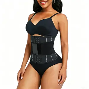 New unisex fitness waist and abdominal belt for men and women, featuring rubber boned support for strong abdominal compression, suitable for high-intensity gym training, squats, weightlifting, and abdominal back support
