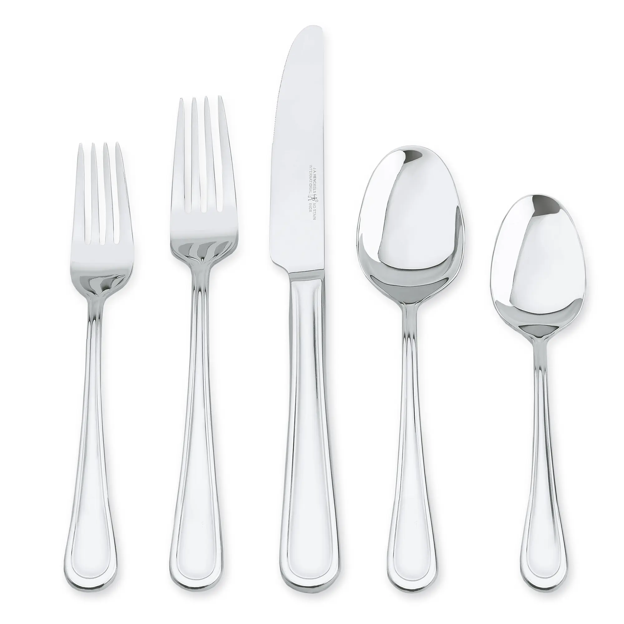 Henckels Cottage 45-pc 18/10 Stainless Steel Flatware Set