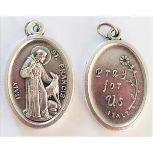 St. Francis of Assisi with Wolf Medal