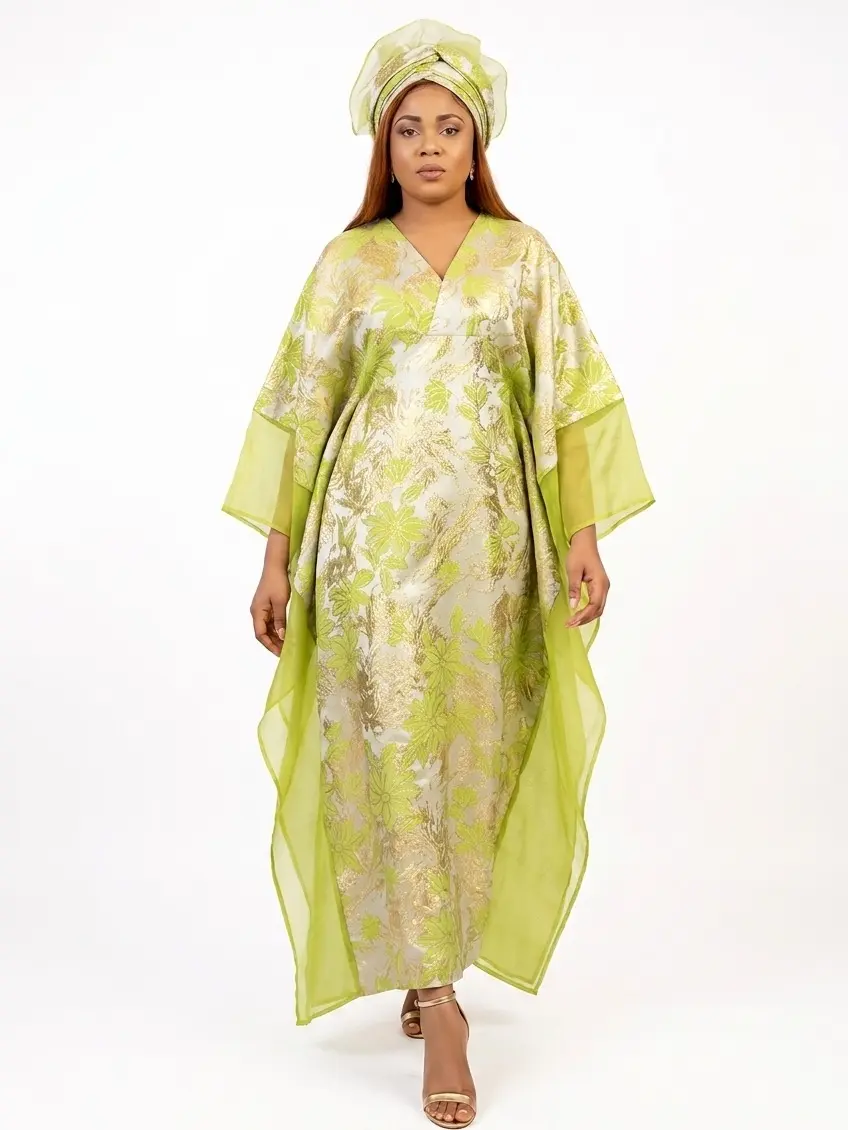 Tutu Luxury Party Bubu Brocade For Special occasion One Size
