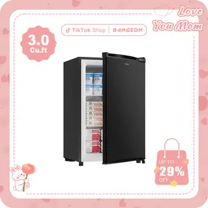 BANGSON 3.0 Cu.Ft Small Upright Freezer, Single Door Mini Freezer, Small Freezer, Adjustable Thermostat, Energy-Efficient, Compact Refrigerator, Quiet Operation, Compact Freestanding Freezer, Gift Idea, Christmas Gift