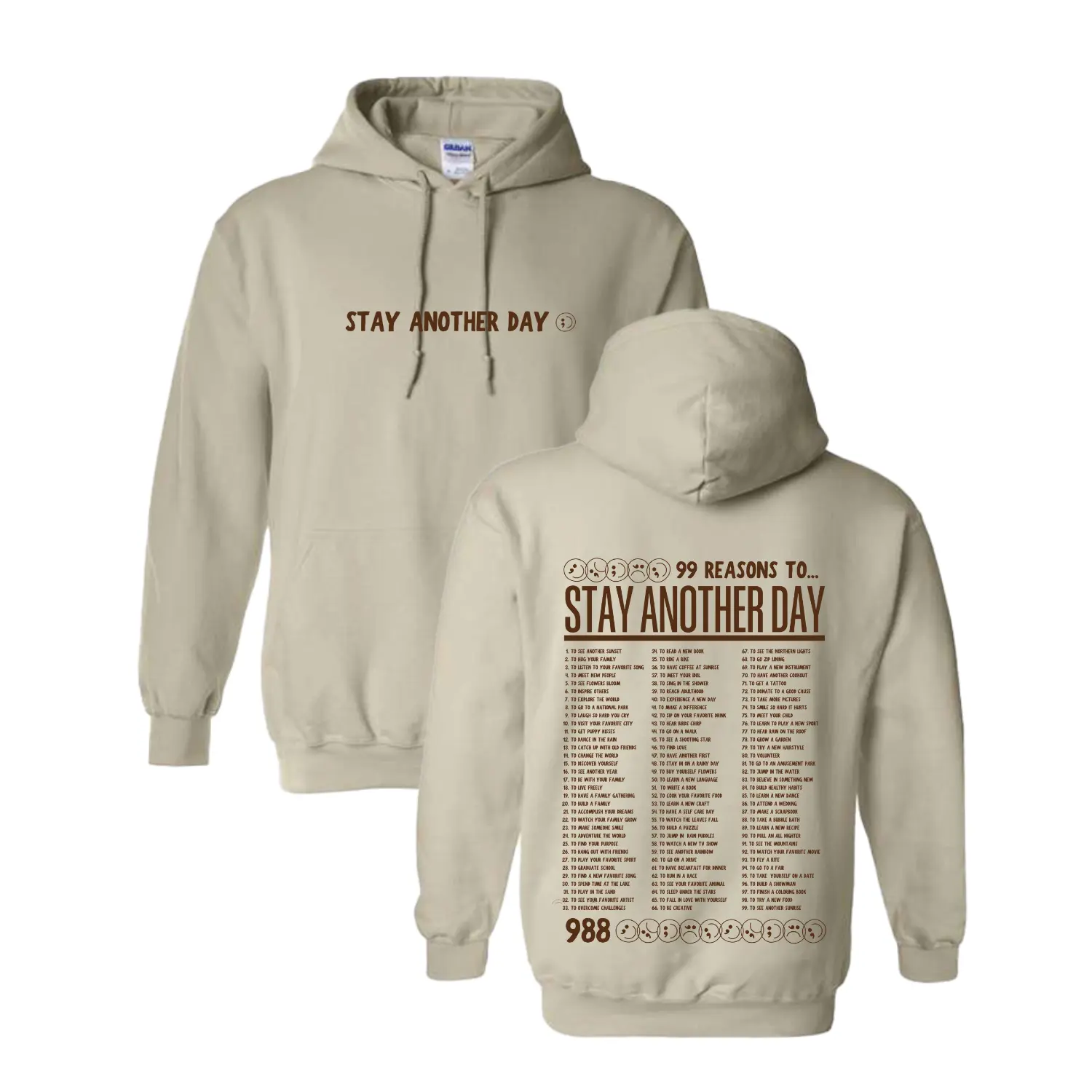 Stay Another Day Women's Beige Relaxed Fit Small Hoodie - Fall Collection, 50% Cotton-50% Polyester Everyday Lightweight Comfortable Cute Longsleeve Pullover Casual Top