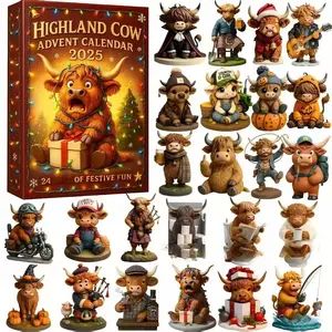 Cute Cow Blind Box Set, Random Surprise Set, Blindbags Surprise Set, Multicolor Silicone Creative Collection Decor, Unique Pose Design, Perfect for Home Office Car Desk Game Room