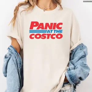 Panic At The Costco Vintage Shirt, Retro Costco Tshirt, Costco Lovers Tee, Oversized Costco Gifts , Global Trending Outfits