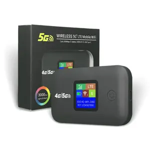 4G LTE WF Router 150Mbps Portable Travel Wireletss Mifi Modem 3000Ma Mini Wireless Outdoor WF Hotspot with Sim Card Slot Mobile Pocket Router New 2026 High for Reliable Electronic Component