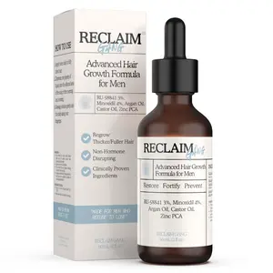 RECLAIM Gang Advanced Hair Growth Formula - RU58841 + MINOXIDIL –  Hair Loss Treatment for Thicker, Fuller Hair, with Natural Hydrating Oils Argan