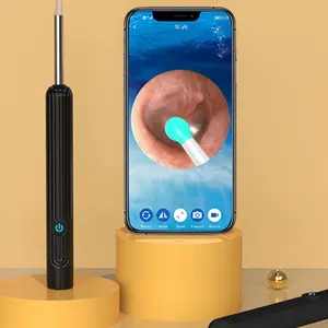 6-In-1 Smart Visual Ear Cleaning Kit with LED Light & Cleaning Brush, iOS/android Compatible, Ideal Family Health Gift6