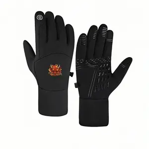 1 pair with Vintage Beta Racing Samurai Graphic Motocross nwinter gloves Touchable gloves Touch Screen Breathable Daily Use unisex sports gloves Warm birthday gifts Trendy Fashion