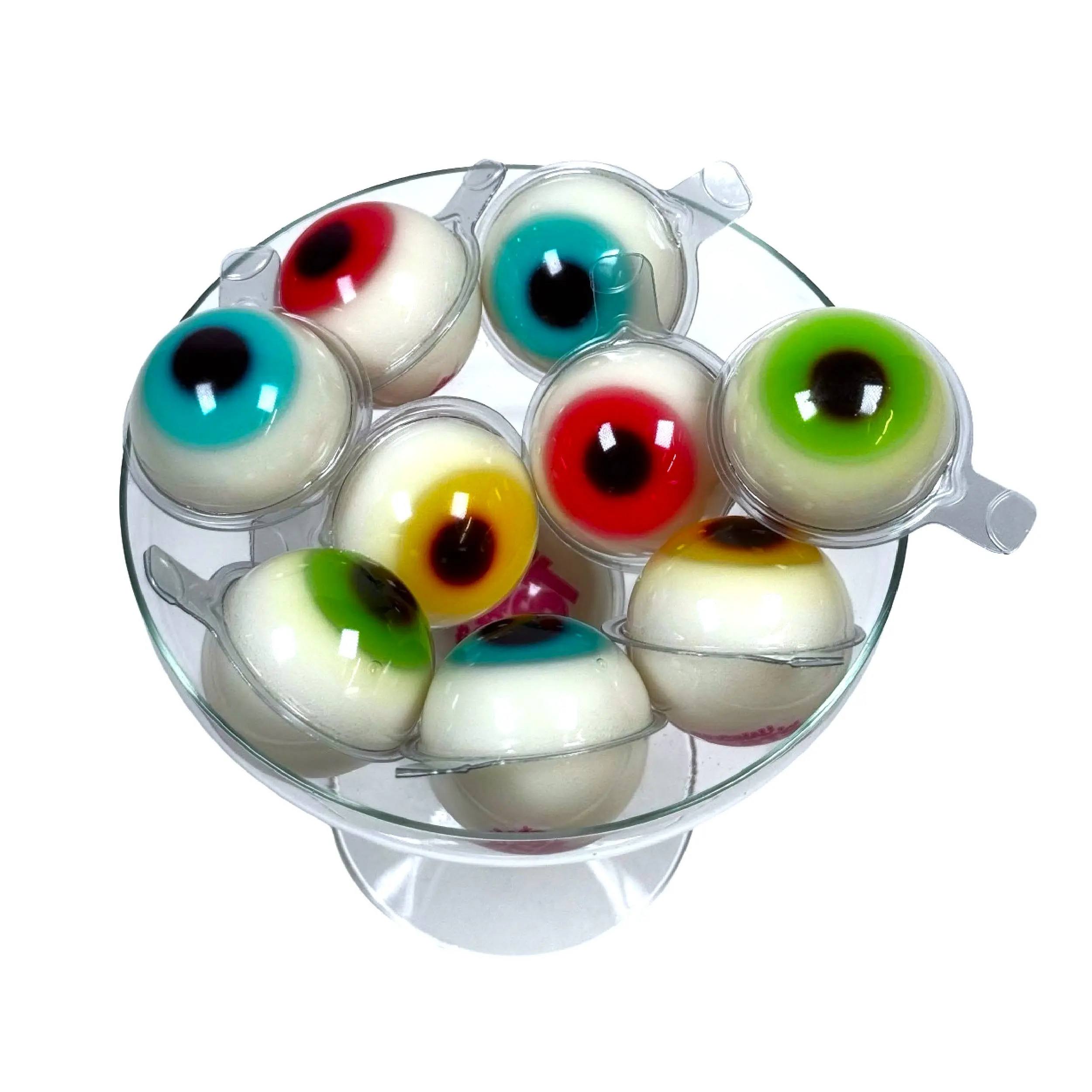 Herbert's Best Gummi Eyez | 10 Count | Gummy Eyes Gummy Candy with Fruity Liquid Center | Halloween Gummy |  Fat Free Gluten Free Nut Free