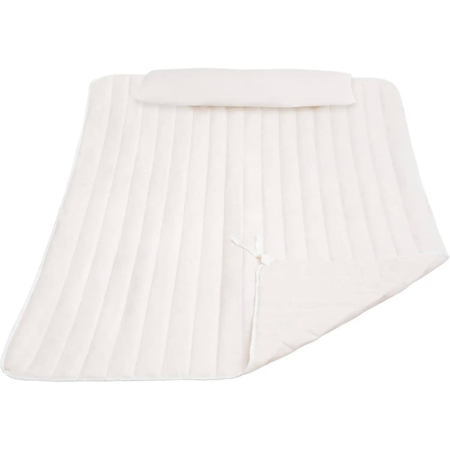 Lazy Daze Double Hammock Pad and Pillow Set for Spreader Bar Rope Hammock | 78" x55", Polyester Quilted, Replacement Pad with Side Pocket