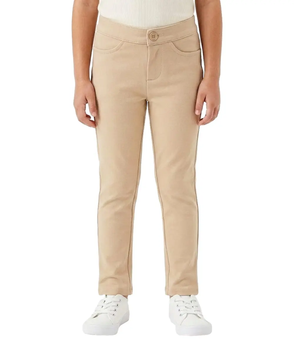 Girl Premium Stretch Pants Everyday Wear or Uniform  Regular and Plus/Half Sizes 4-16.5