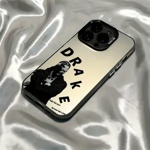 The Stylish Singer D-Drake'S Phone Case Is Compatible with for iphone 16, 15, 14, 13, 12, 11 Pro Max, X, XR, XS Max, 8, And 7 Plus, Featuring a Shockproof Matte Back Cover.