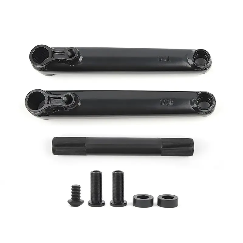 M Driven Bmx Crank Set, 170mm Chrome Moly Steel, For Freestyle Bmx, Jump Bmx, Racing Bmx, Bmx Parts, Bmx Components, Bmx Crank, Crankset, Chromoly Steel, Cycling Parts