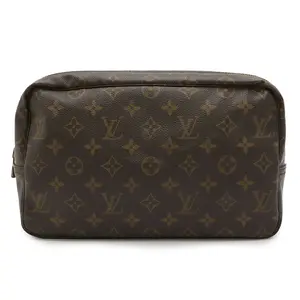 Pre-owned Louis Vuitton Canvas Tote Bags Trousse Toilette Monogram Pouch