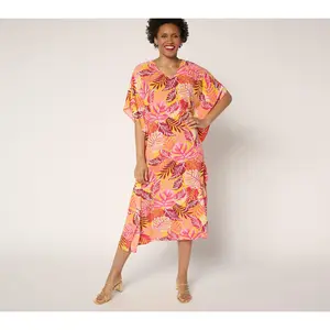 Brandis Dress Out Loud Petite Cheat the Heat Island Caftan