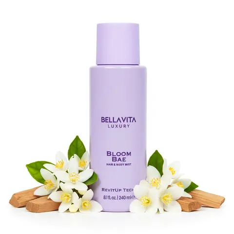 Bloom Bae by Bellavita Luxury | Jasmine Hair & Body Mist | Romantic Floral Blend with Tuberose & Gardenia | Fresh Spring Scent | Alcohol-Free | Long-Lasting | Perfect for Layering
