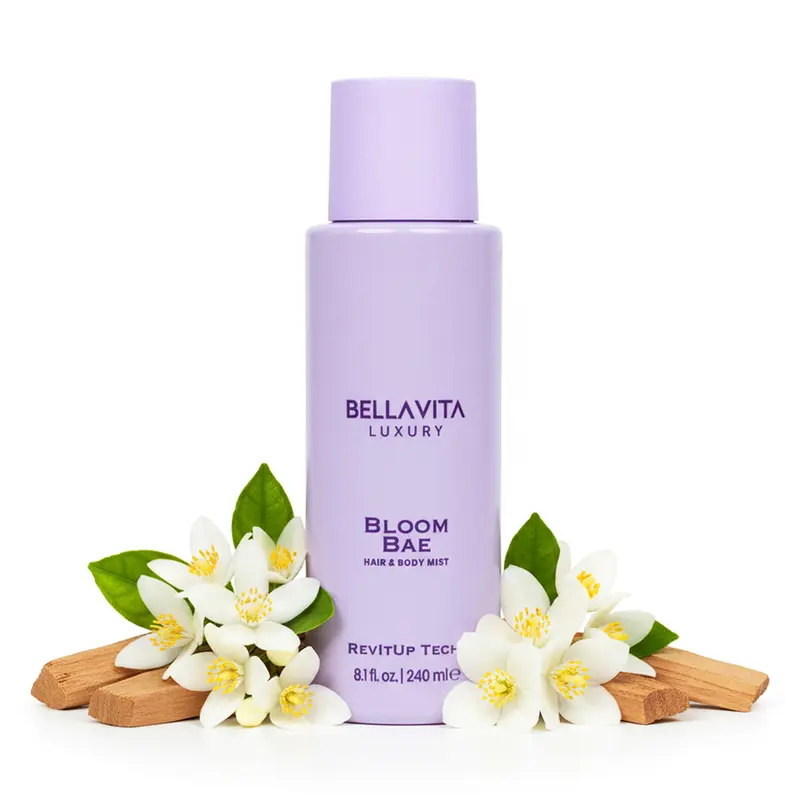 Bloom Bae by Bellavita Luxury | Jasmine Hair & Body Mist | Romantic Floral Blend with Tuberose & Gardenia | Fresh Spring Scent | Alcohol-Free | Long-Lasting | Perfect for Layering