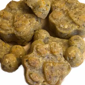 Hell Kitty Creations Biscuits  N Chill Calming Dog Treats GRAIN FREE Human Grade Ingredients Healthy Treats 100% Natural No Fake Stuff Handmade All-Natural & Healthy