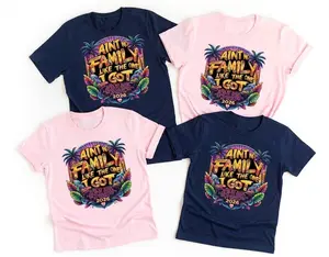 [FREESHIP] Ain't No Family Like The One I Got Reunion Shirts, Listing Tee, Family Discount Bundle Top, Family Beach Trip Shirt, Teams Beach Trip Shirt Casual Unisex T-Shirt, Soft Comfortable Short Sleeve, Unisex Adult