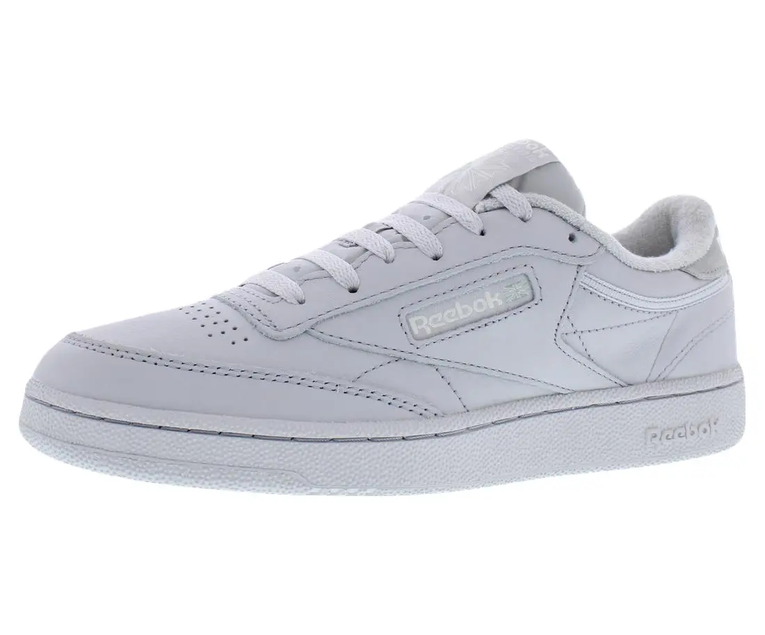 Reebok Club C 85 Classic Leather Sneaker, Unisex Low-Top Athletic Sports Shoes and Casual Trainer Footwear, Walking Shoes