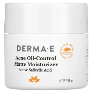 DERMA E Acne Oil-Control Matte Moisturizer, 2 oz (56 g)