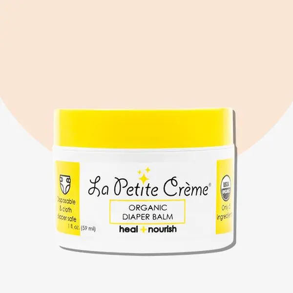 French Organic Diaper Balm (1 oz) - Healing & Nourishing Diaper Cream - Gentle & Safe Liniment Baby Lotion